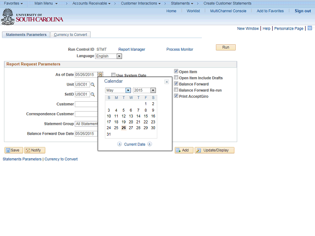 Screen image of this step