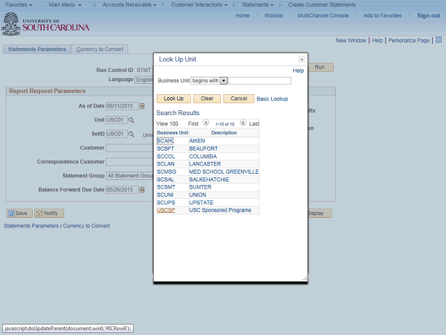 Screen image of this step
