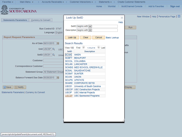 Screen image of this step