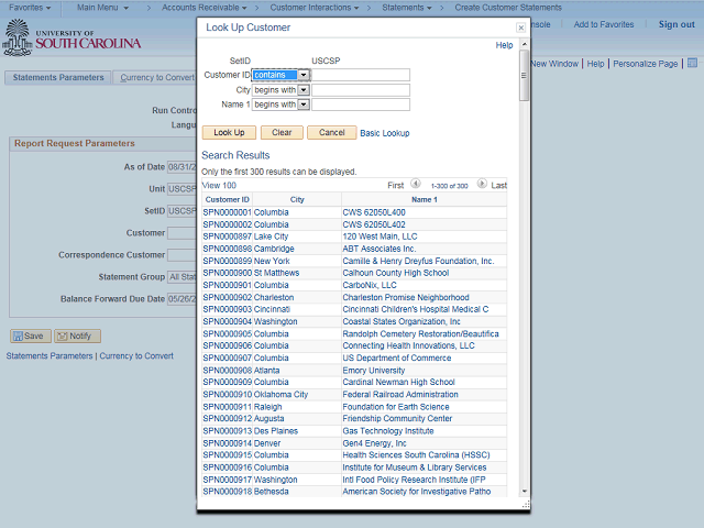 Screen image of this step