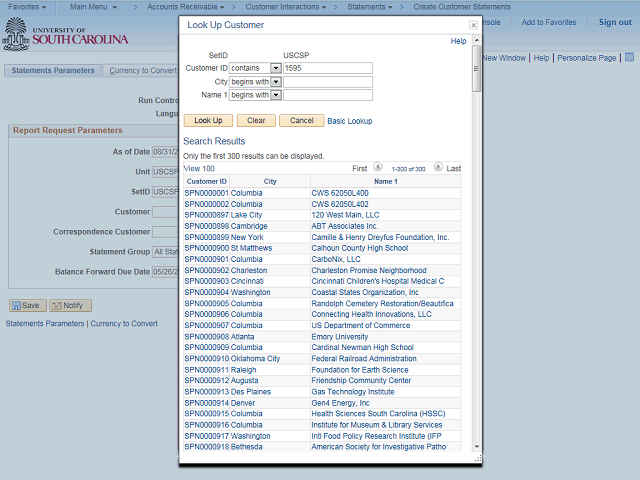 Screen image of this step