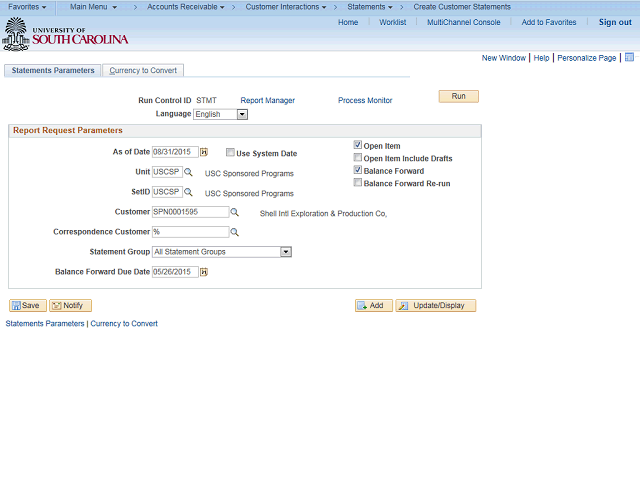 Screen image of this step