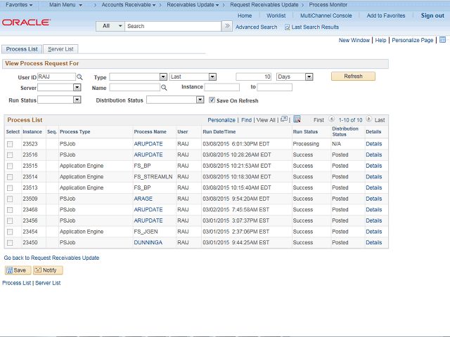 Screen image of this step