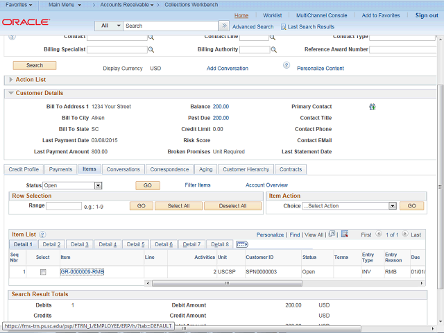 Screen image of this step
