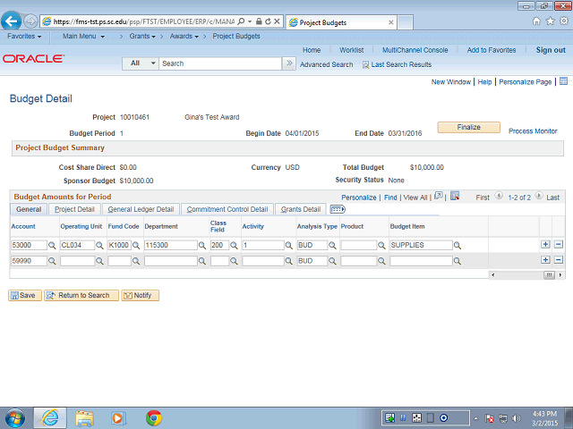 Screen image of this step
