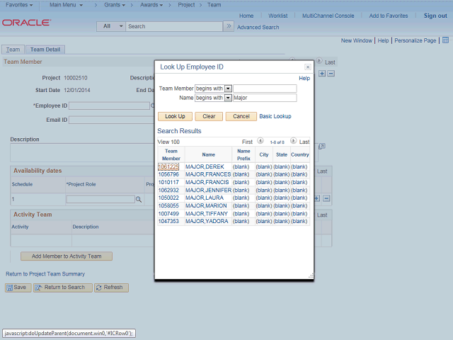 Screen image of this step