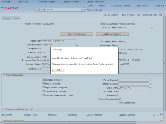 Screen image of this step