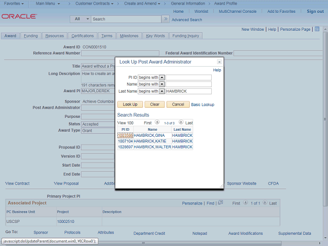 Screen image of this step
