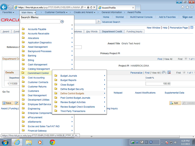 Screen image of this step