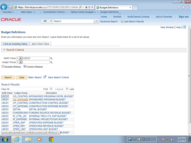 Screen image of this step