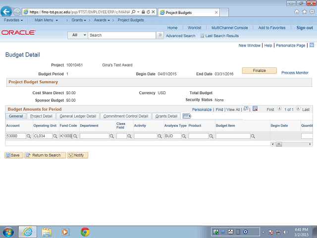 Screen image of this step