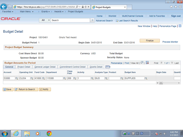 Screen image of this step