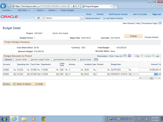 Screen image of this step