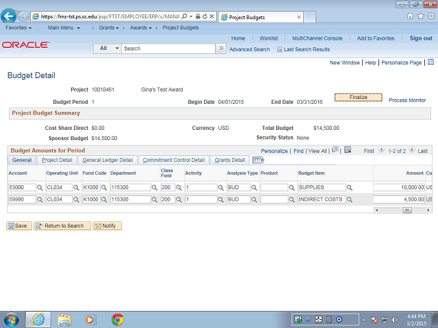 Screen image of this step