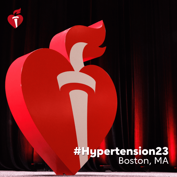 American Heart Association Hypertension Sessions 2023 logo