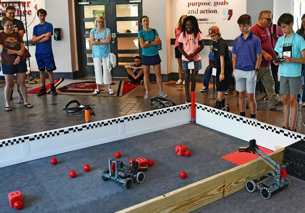 vex robotics in action