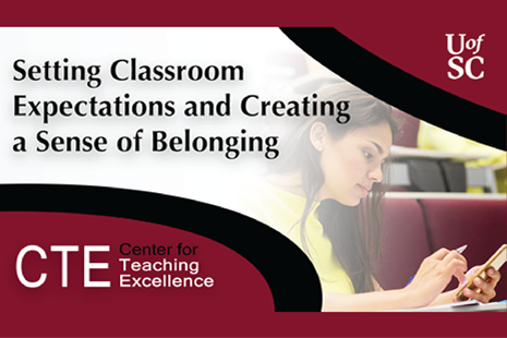 Setting Classroom Expectations and Creating a Sense of Belonging