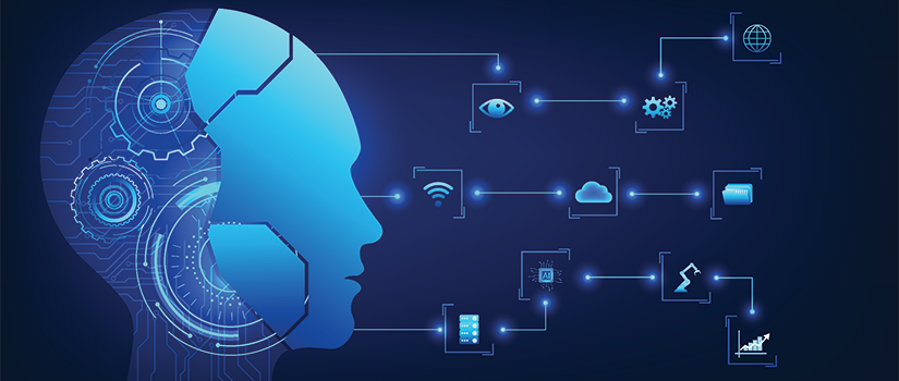 Agentic AI Robot Head with AI streams