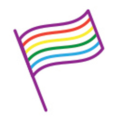 rainbow flag icon