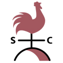 Rooster weather vane icon