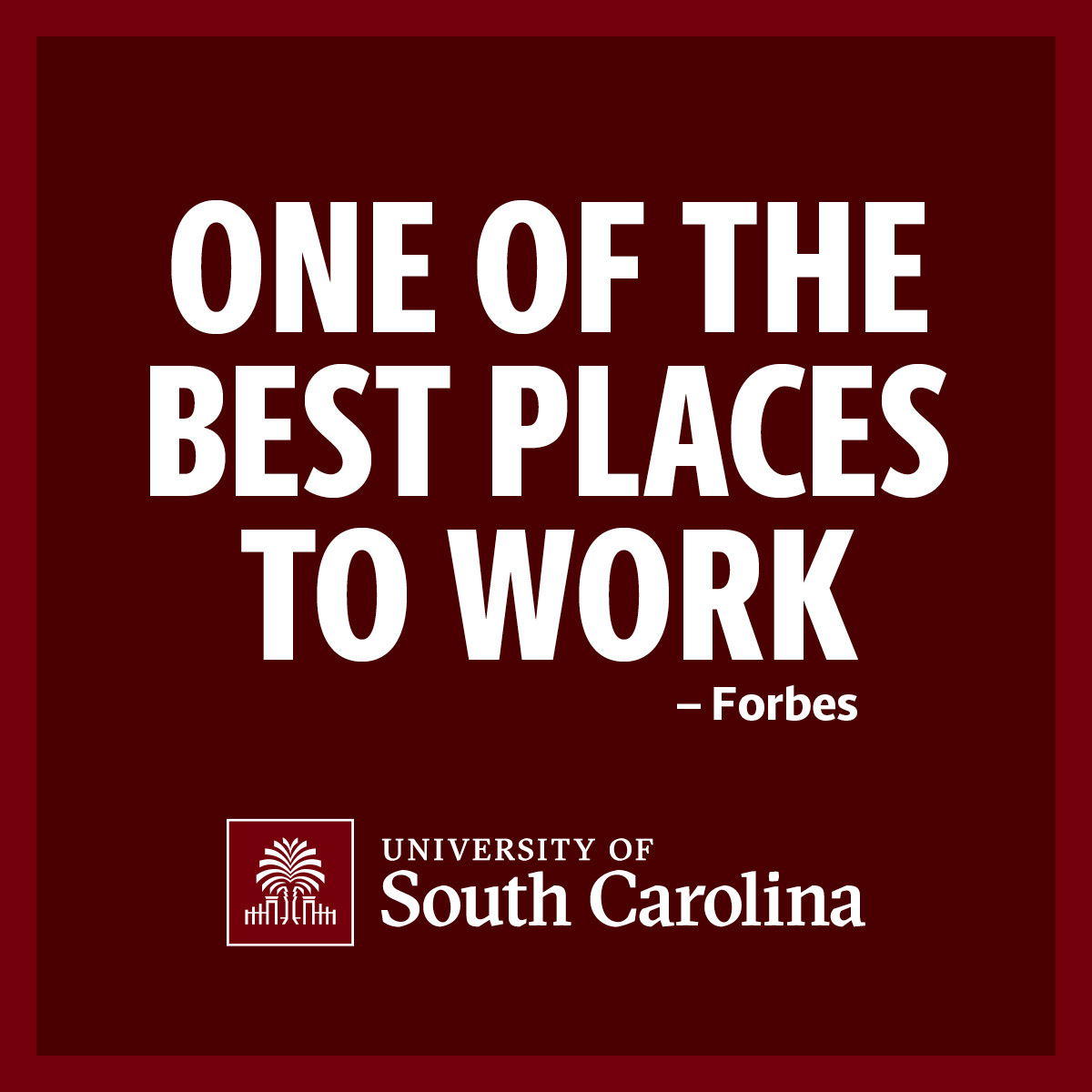 One of the Best Places to Work graphic
