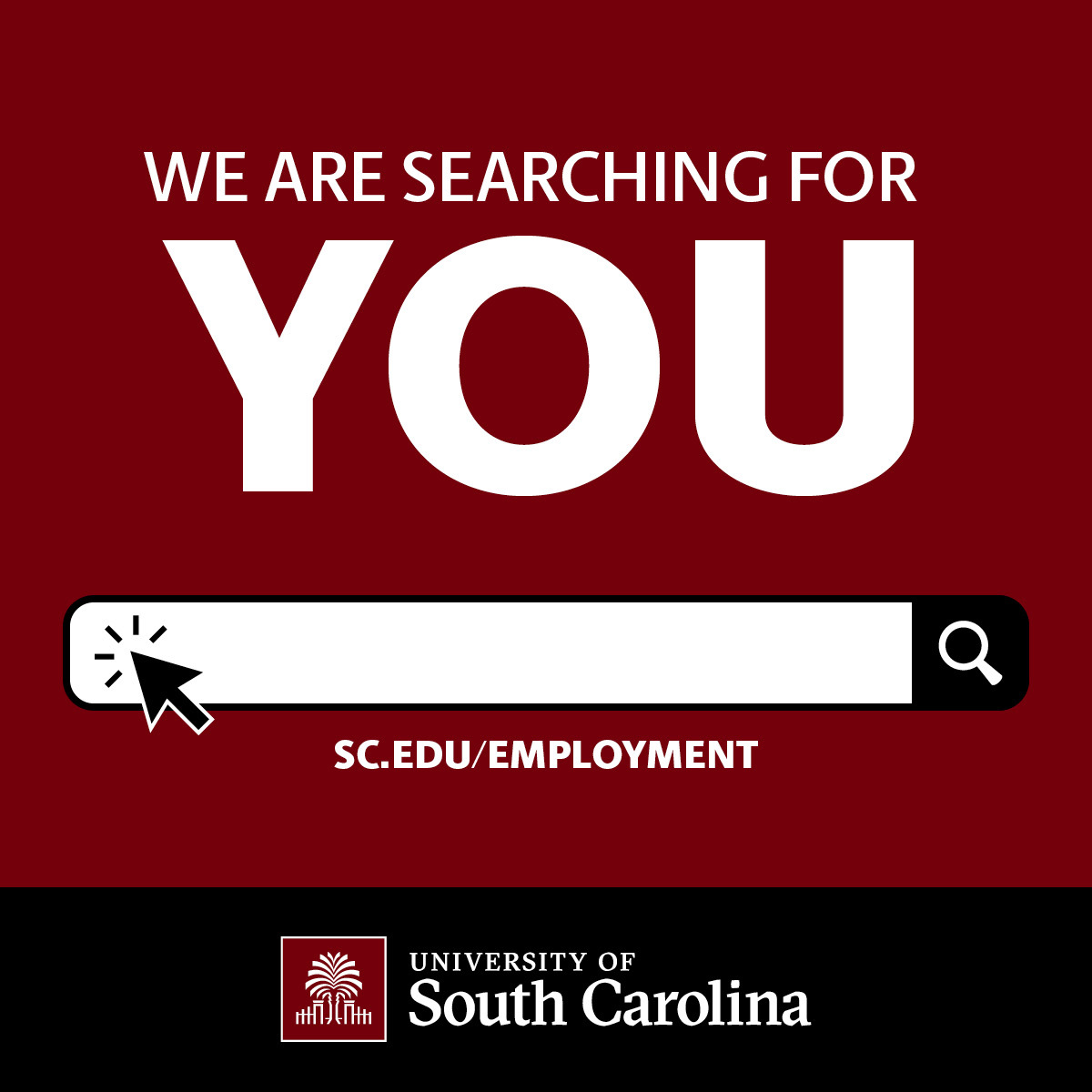 We Are Searching for You graphic