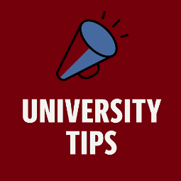 word "univeristy tips"