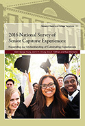 2016 National Survey of Senior Capstone Experiences book cover