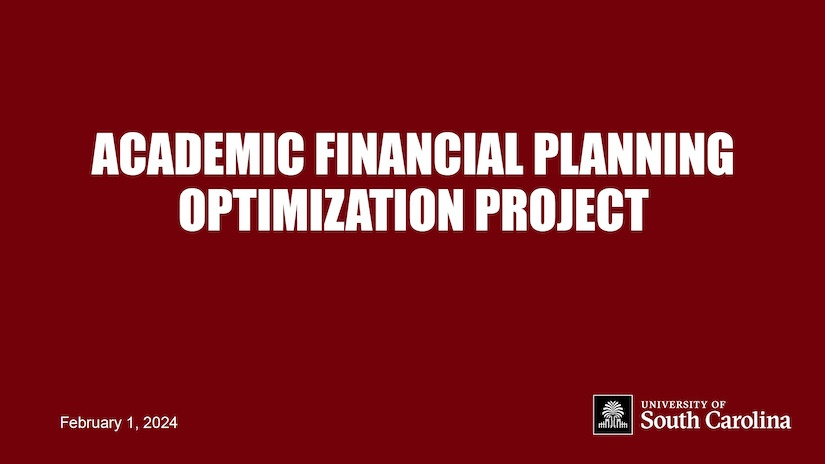 Presentation: Academic Financial Planning Optimization Project