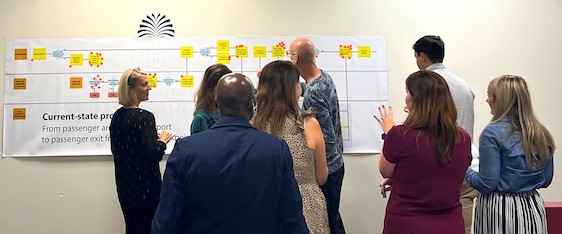 Improvement Leaders during Mapping Exercise