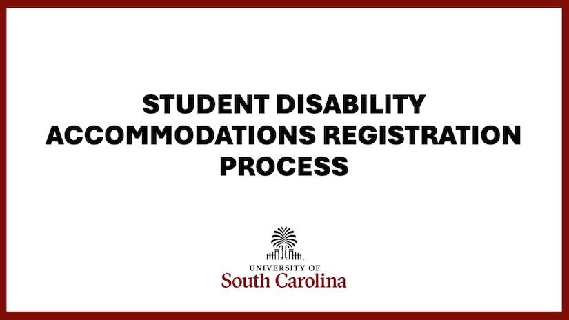 Presentation: Student Disability Accommodations Registration Process Improvement