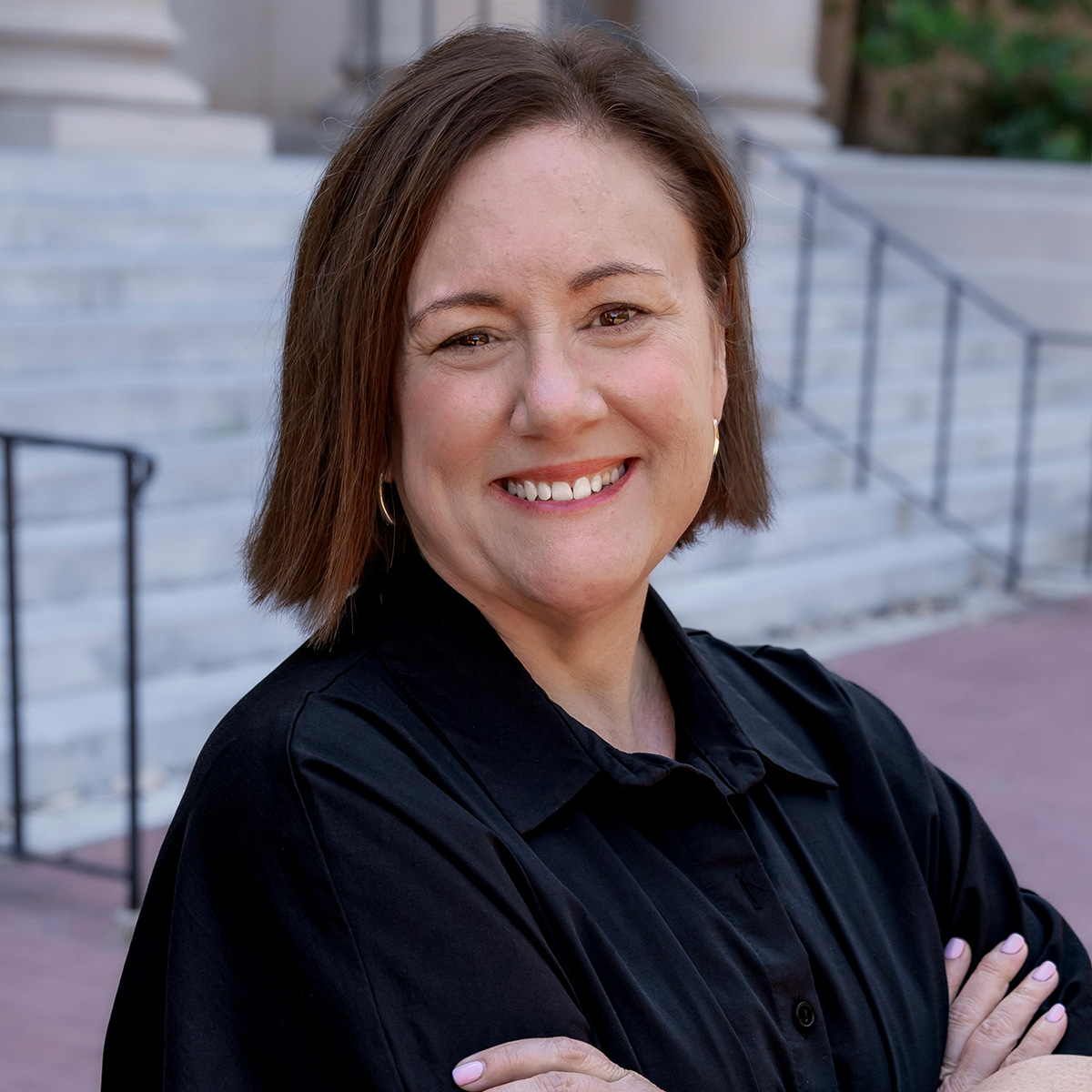 Professional headshot of Angela Baum