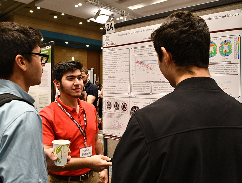 Discover USC presenters discuss poster