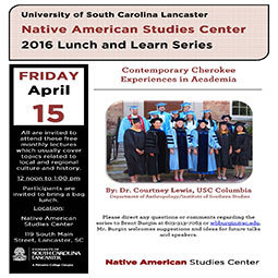 April 2016 Lunch and Learn