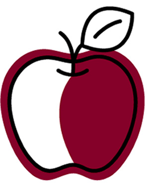 Garnet apple logo