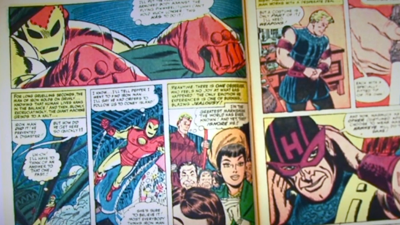 Picture of an Ironman Comic - Tales of Suspense 