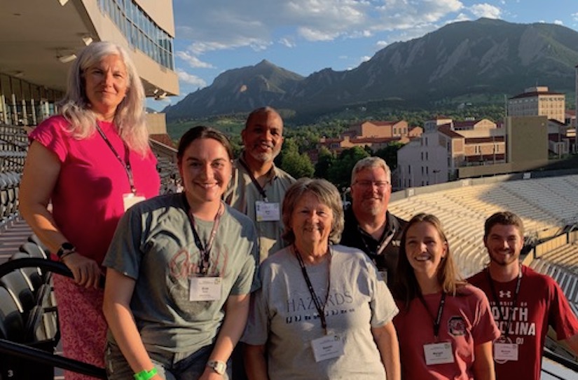 HVRI alumni gathered at the Boulder 2023 Natural Hazards Workshop