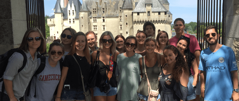 Students on the Tours exchange