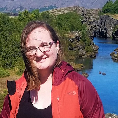Junior Lilian Hutchens on a recent trip to Iceland
