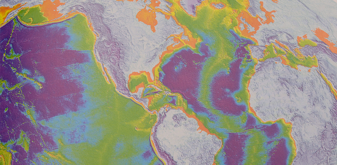 Stylized map