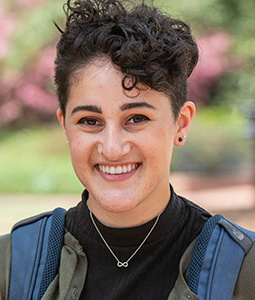 Photo of Lilly Heidari, English and theatre double major, writer, actor and storyteller