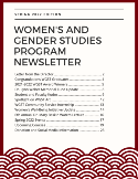 Cover of Spring 2022 WGST newsletter