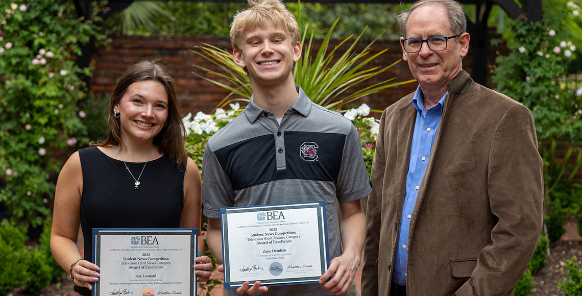 winners with professor