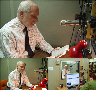 Bierbauer in the library