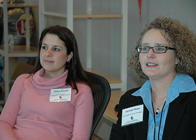 In 2009, Hilary Fussell Sisco and senior instructor Carmen Maye participated in the Ad Bowl Symposium.