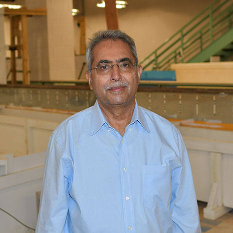 Civil and Environmental Engineering Professor Hanif Chaudhry