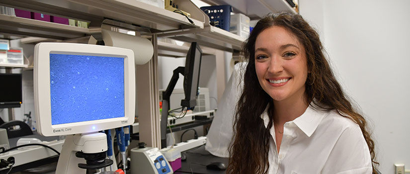 Biomedical engineering Ph.D. student Brittany Watson