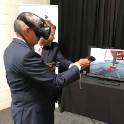 President Pastides tries out VR