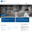 screenshot of EAB website