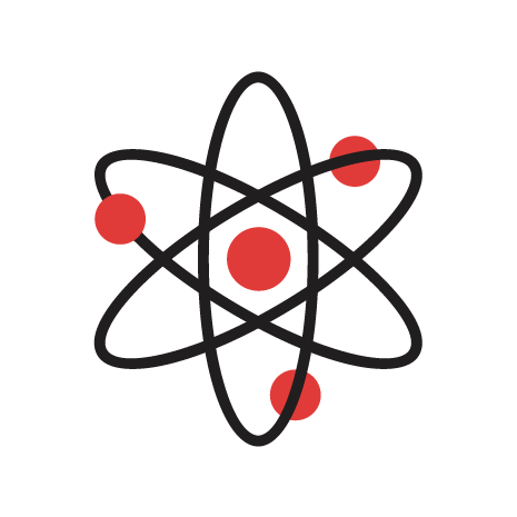 Icon of atom